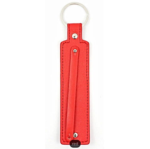 Slide Charm Key Chain (for 8 mm slide charms) - Red
