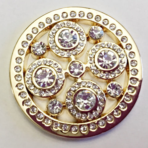 Around We Go (gold) 33 mm coin