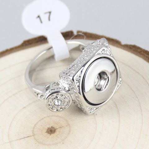 Crowning Glory Ring fits 12 mm snap