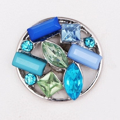 Whirl of Jewels 18 mm Snap