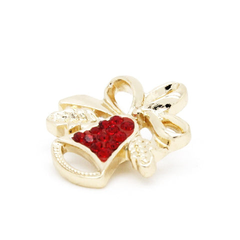 Holiday Bell - Red 18 mm Snap