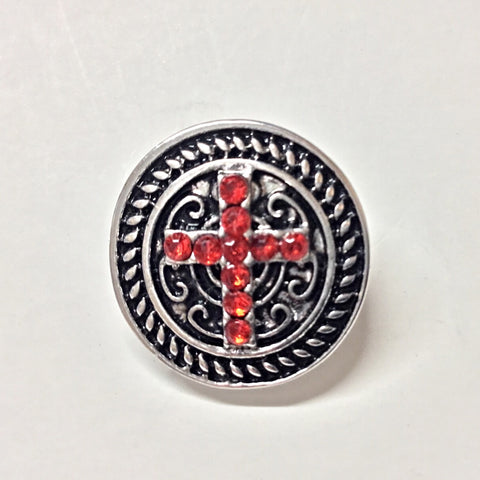 Red Cross 18 mm Snap