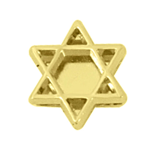 Star Slide Charm - Gold