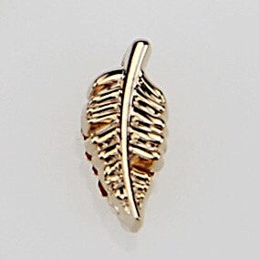 Leaf Slide Charm - Gold