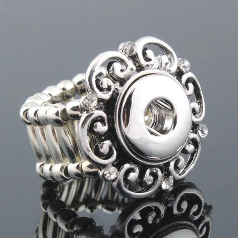 Wrapped In Love Ring for 12 mm Snap