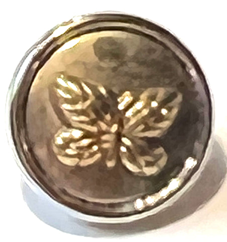 Butterfly of Gold 12 mm Snap