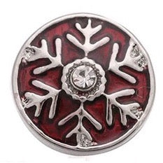 Classic Snowflake 12 mm Snap (2 Colour Choices)