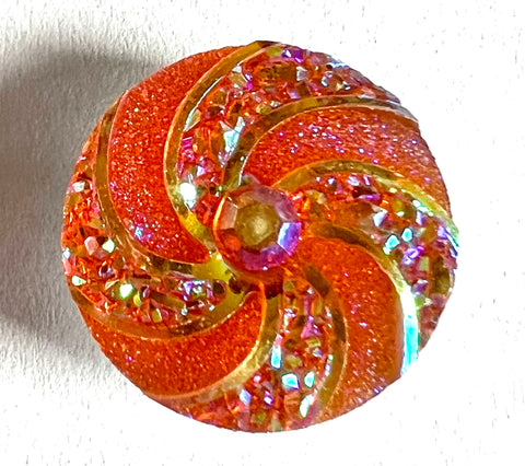 Kaleidoscope - Orange 18 mm Snap