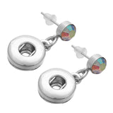 Dot and Drop Earrings for 12 mm Snaps (5 colour choices)
