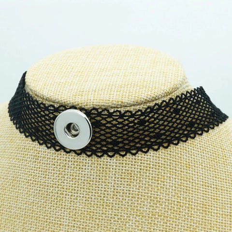Charming Choker for 18 mm Snap ( 2 Patterns Available)