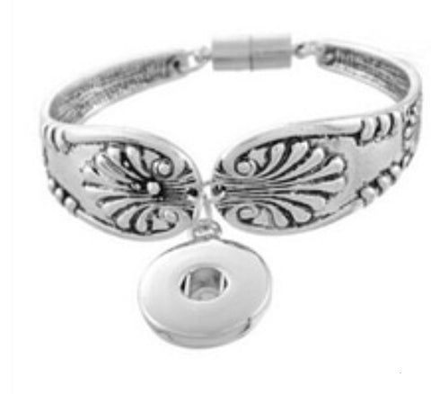 Feather Flair Bracelet for 18 mm Snap