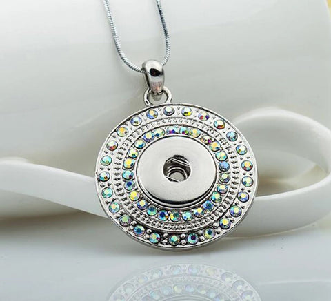 Shimmering Cirlces Pendant for 18 mm Snap