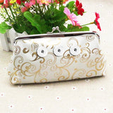 Fanciful Clutch Wallet/Purse for 18 mm snaps (2 colour choices)