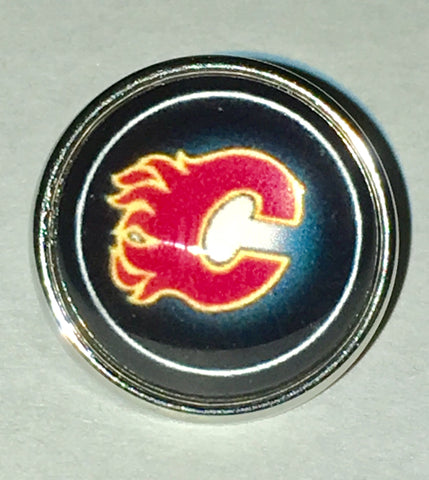 Calgary Flames 18 mm Snap
