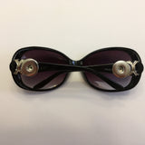 Black Sunglasses for 18 mm Snaps