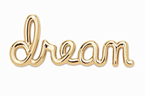 Dream Slide Charm - Gold