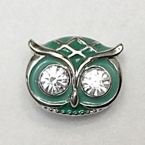 Green Owl 12 mm Snap