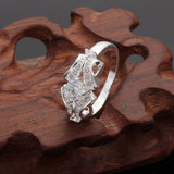 Ribbon Around CZ Ring