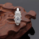 Ribbon Around CZ Ring