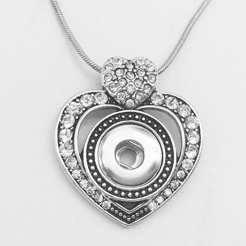 Royal Love Pendant for 12 mm Snaps