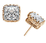 Regal Girl Stud Earrings - Available In Two Colours