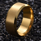Gold Plated Stainless Steel Ring