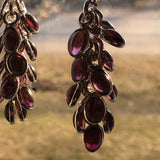 Garnet Gemstone Earrings