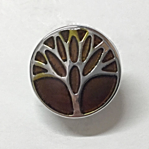 Copper Tree Of Life 12 mm Snap