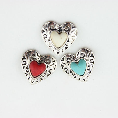 Heart of Hearts 18 mm Snap (3 Colour Choices)
