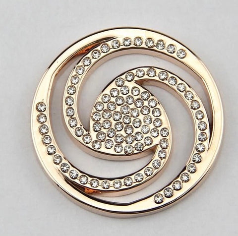 Pinwheel 33 mm coin