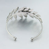 Leaf Delight Bangle for 18 mm Snap