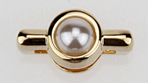 Perfect Pearl Slide Charm - Gold