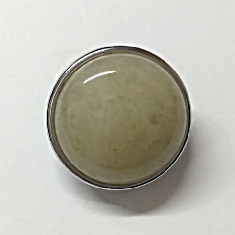 Genuine Honey Quartz 18 mm Snap