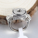 Crowning Glory Ring fits 12 mm snap