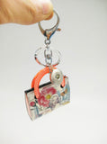 Purse Key Chain for 18 mm snap